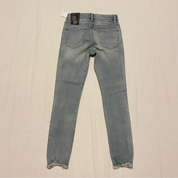 Gap Kids Glitter Graphic Skinny Jeans with Stretch Size 8 - Picture 11 of 16